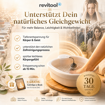 Revitool "CalmSpa" Fußbad & Spa