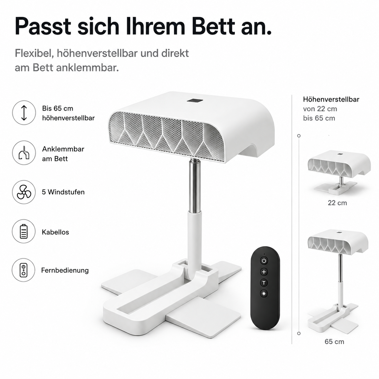 SommerLeicht™ Bettdecken Ventilator - NEU!