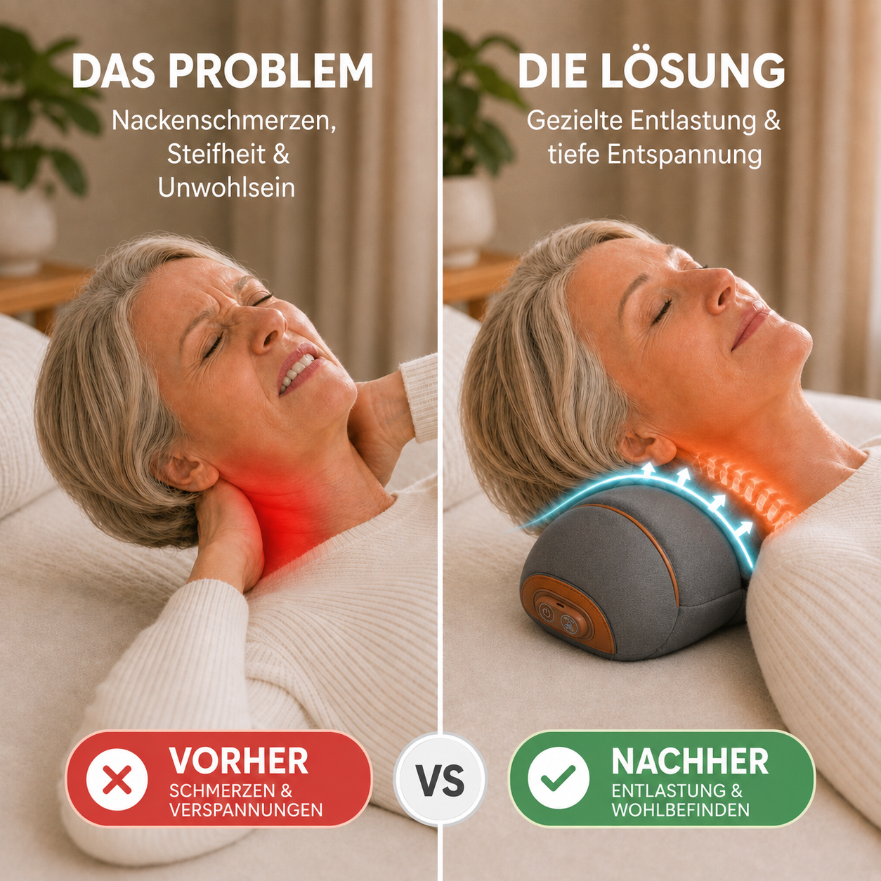 PhysioRest™ 3in1 Massagekissen - NEU!