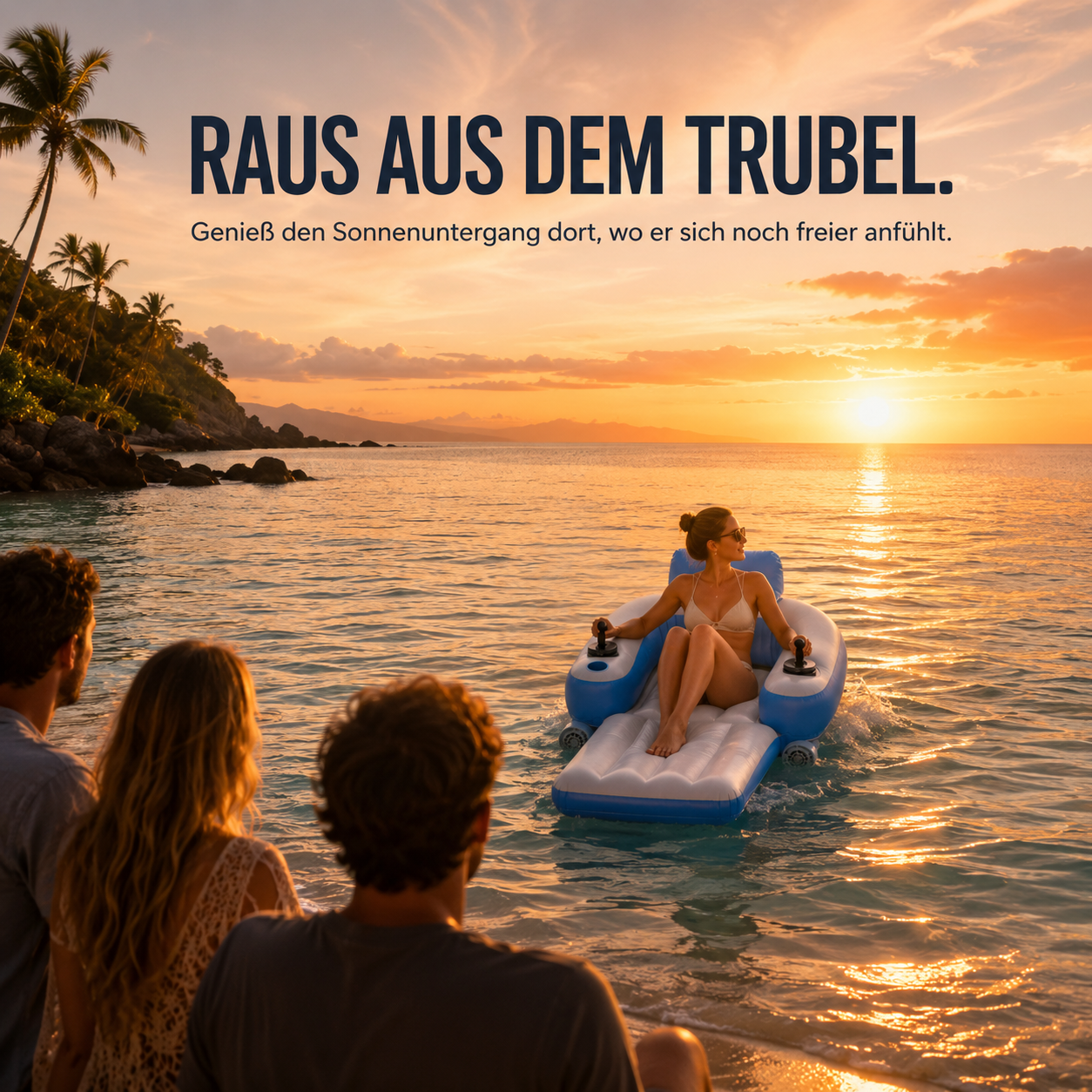 Aqua JetLounger™ motorisierte Wasserliege