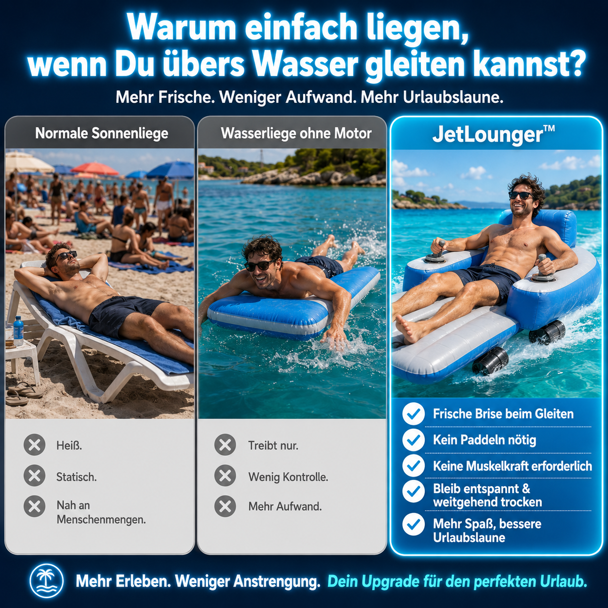 Aqua JetLounger™ motorisierte Wasserliege