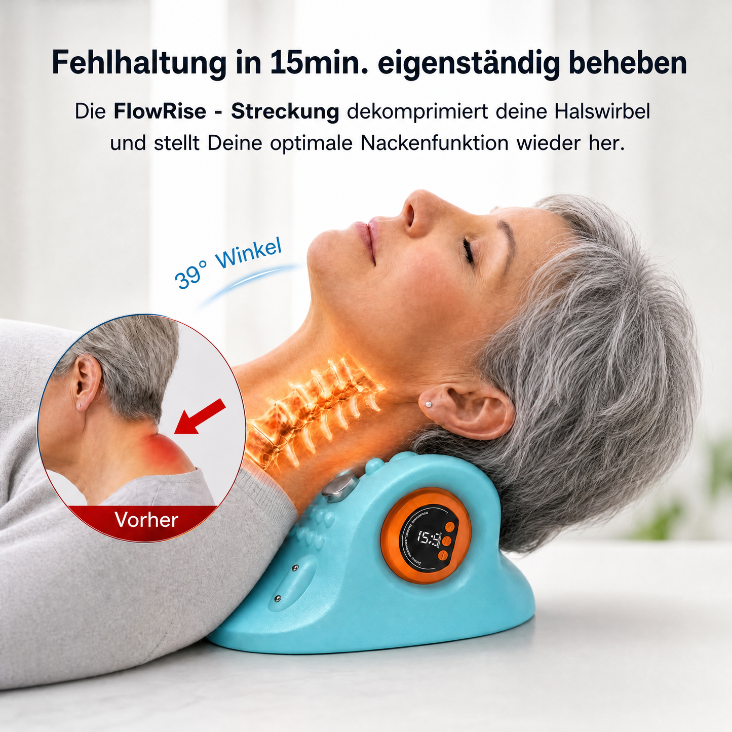Revitool PhysioPulse™ 5in1 HWS-Korrektor