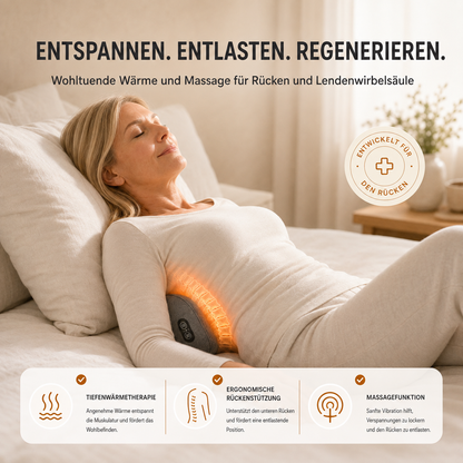 PhysioBack™ 3in1 Rücken Massagekissen - NEU!