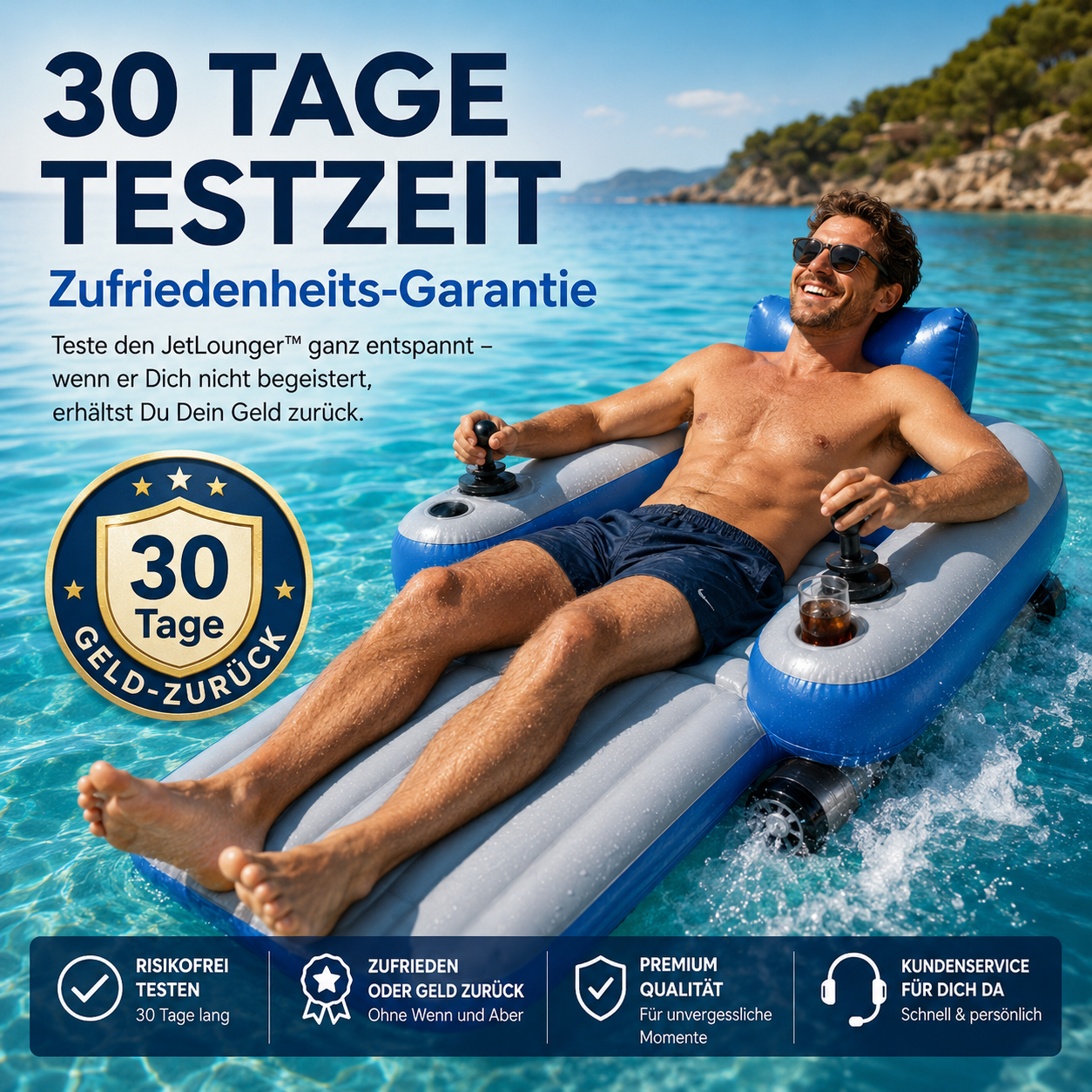 Aqua JetLounger™ motorisierte Wasserliege